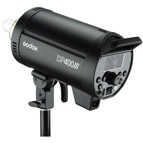 Miniatyrbillede 7 af 10: Godox DP400III flashenhed til fotostudie 400 Ws 1/2000 sek./side Sort