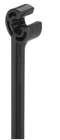 Miniatyrbillede 3 af 3: Gardena 13218-20 slangeholder Sort