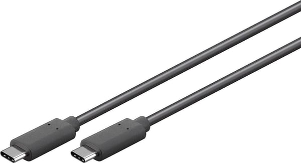 Miniatyrbillede 3 af 4: Wentronic 66509 USB-kabel USB 3.2 Gen 1 (3.1 Gen 1) 3 m USB C 5 Gbit/sek. Sort