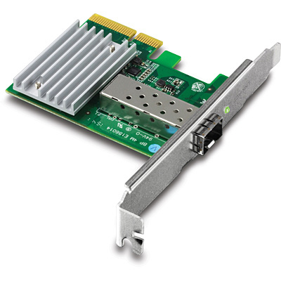 Trendnet TEG-10GECSFP netværkskort Intern Fiber 10000 Mbit/s