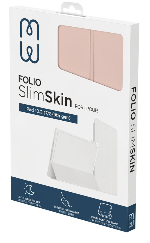 Miniatyrbillede 5 af 8: MW MW-300111 tablet etui 27,9 cm (11") Folie Lyserød
