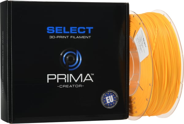 Prima Creator PrimaSelect PS-PLA-175-1000-DYL 3D print materiale Polymælkesyre (PLA) Gul 1 kg