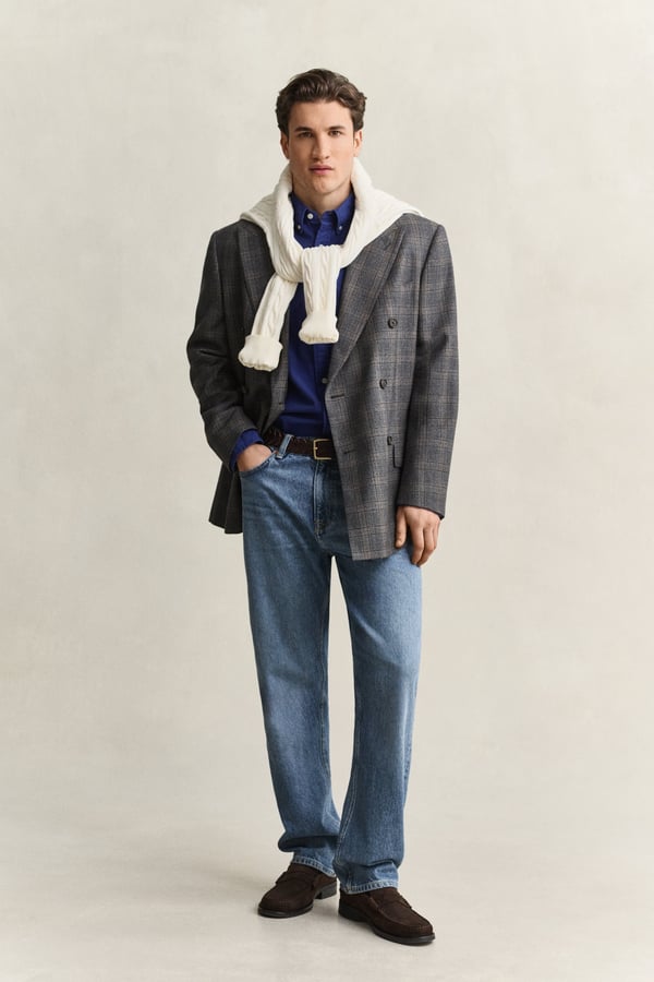 Gant 3250203-435 Skjorta Button down-krage Långärmad Bomull