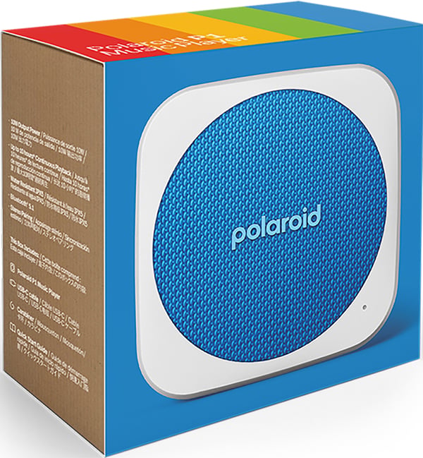 Miniatyrbillede 3 af 5: Polaroid PLRMUSICP19082BLU Bærbare højttalere og festhøjttalere Blå, Hvid