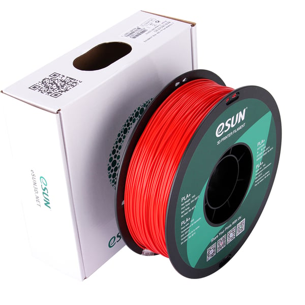 eSUN PLAPlus175R1 Polymælkesyre plus (PLA+) Rød 1 kg