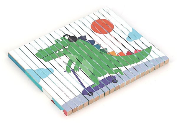 Miniatyrbild 11 av 15: Vilac 7427 pussel Klosspussel 20 styck Djur