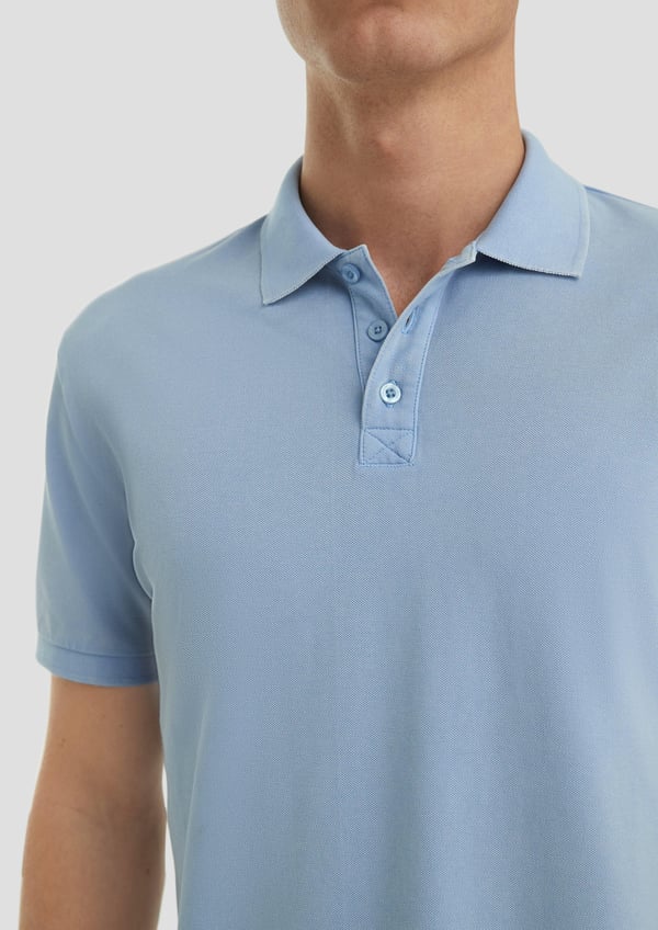 s.Oliver 2169531.5320.XXL skjorte & top Polotrøje Kort ærme Bomuld
