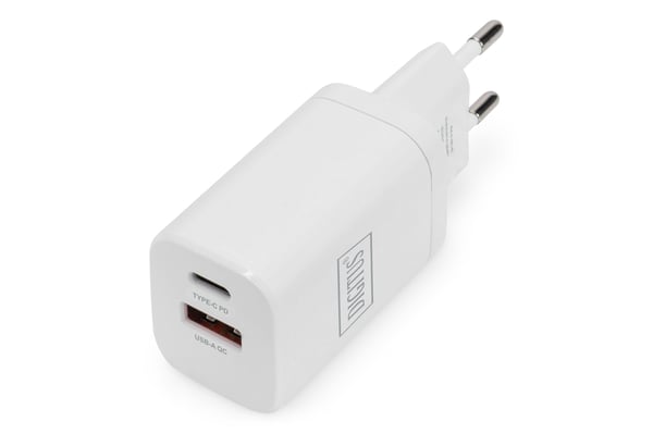Pikkukuva 1 / 6: Digitus DA-10062 mobiililaitteen laturi Älypuhelin Valkoinen AC Sisätila