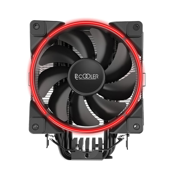 Miniatyrbillede 3 af 5: PCCOOLER GI-X6R Corona Rot CPU Kühler Processor Kølesæt 12 cm Rød