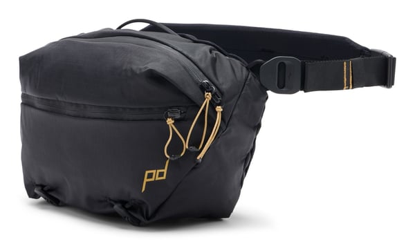 Peak Design Outdoor Sling midjeväska Tyg, Nät, Nylon, Polyuretan (PU) Svart
