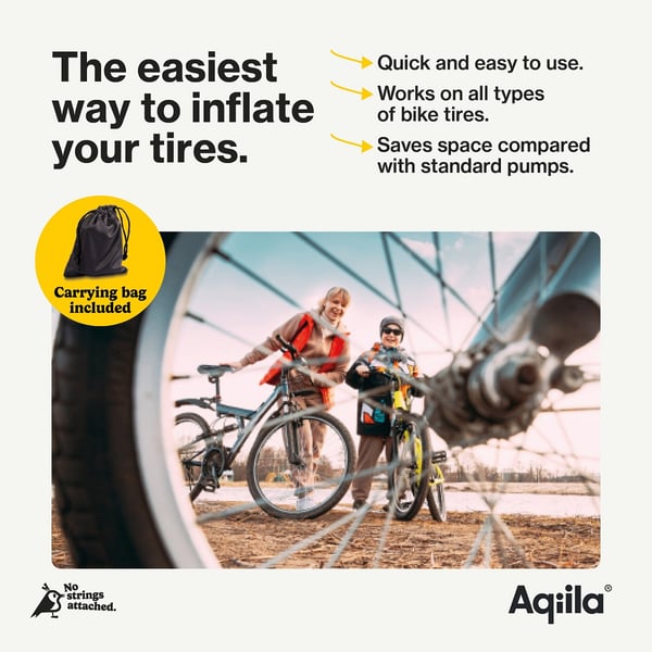 Aqiila AQAPP1BK649 elektrisk luftpumpe 8,3 bar 22 l/min