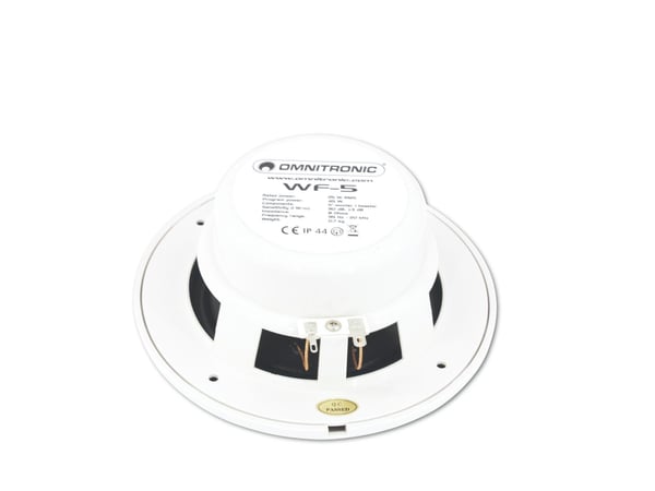 Miniatyrbild 2 av 3: Omnitronic 80710864 högtalare 2-vägs Vit Kabel 25 W