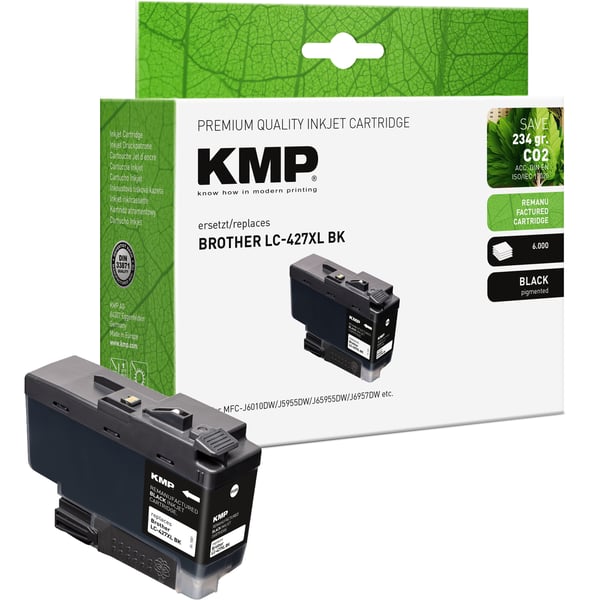 KMP 1551,4001 blækpatron 1 stk Kompatibel High (L) Yield Sort