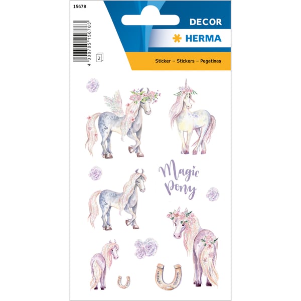 HERMA Magic Pony lasten tarra