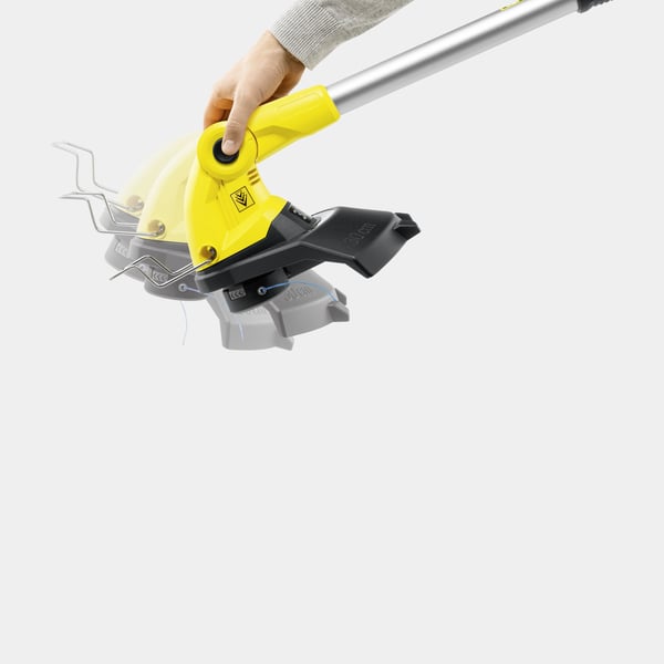 Miniatyrbillede 6 af 8: Kärcher LTR 18-30 30 cm Batteri Sort, Sølv, Gul