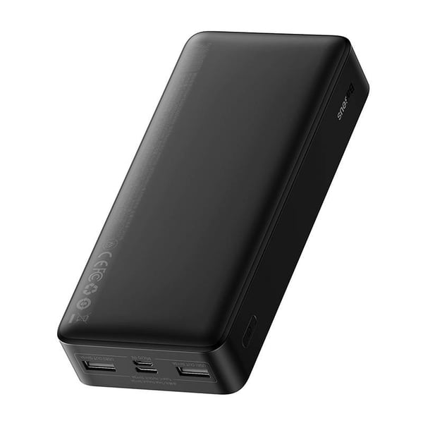 Miniatyrbillede 2 af 4: Baseus PPBD050101 powerbank Lithium polymer (LiPo) 20000 mAh Sort