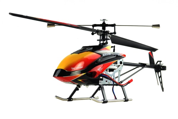 Miniatyrbild 1 av 12: Amewi Buzzard Pro XL radiostyrd modell Helikopter Elmotor