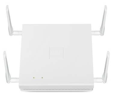Miniatyrbillede 1 af 2: Lancom Dual Radio Wi-Fi 6 (802.11ax) Access Point til op til 1,7 Gbit/s - parallel drift i 2,4