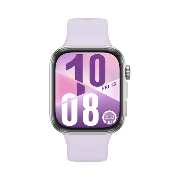 Pikkukuva 1 / 6: Huawei WATCH FIT 4 4,62 cm (1.82") AMOLED 38 mm Digitaalinen 480 x 408 pikseliä Kosketusnäyttö Hopea GPS (satelliitti)