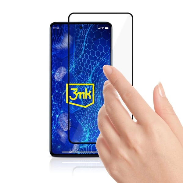 Miniatyrbild 2 av 7: Härdat glas för Xiaomi Redmi Note 12 Pro 9H från 3mk HardGlass Lite-serien