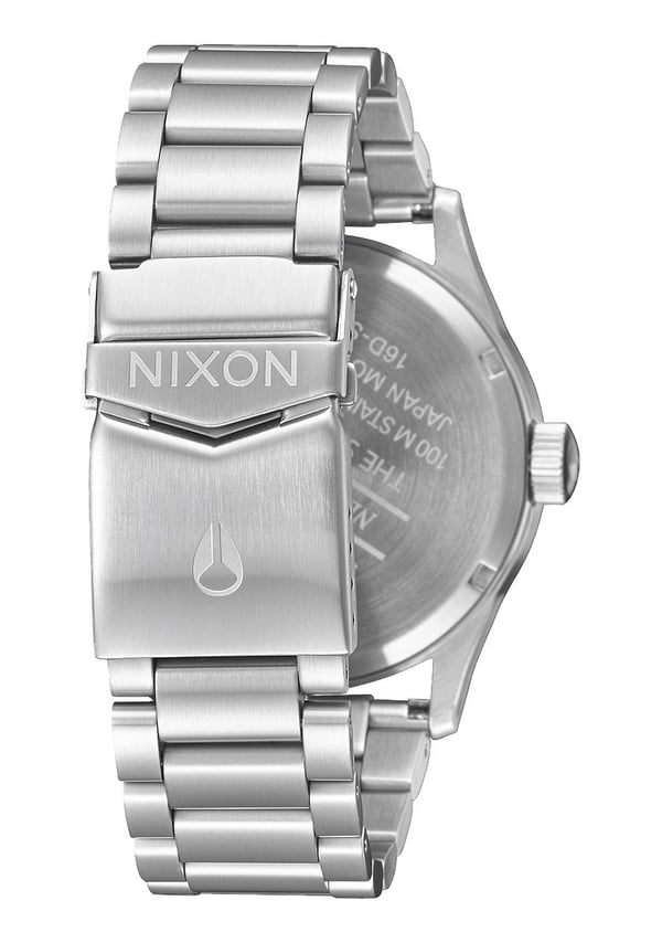 Nixon Sentry SS Armbåndsur Hanstik Kvarts Sølv