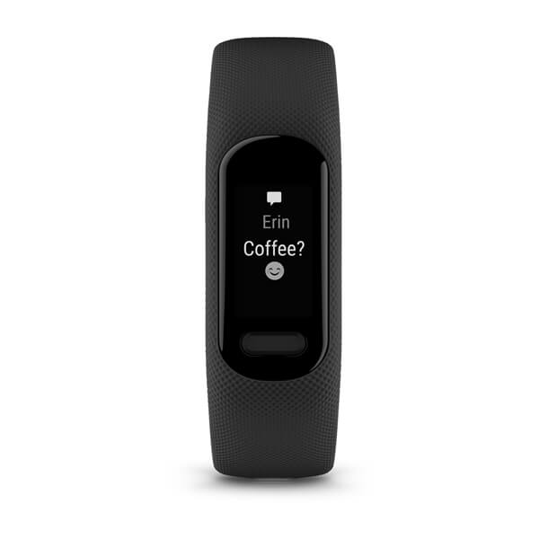 Garmin VIVOSMART 5 OLED Digital 88 x 154 pixlar Pekskärm Svart GPS