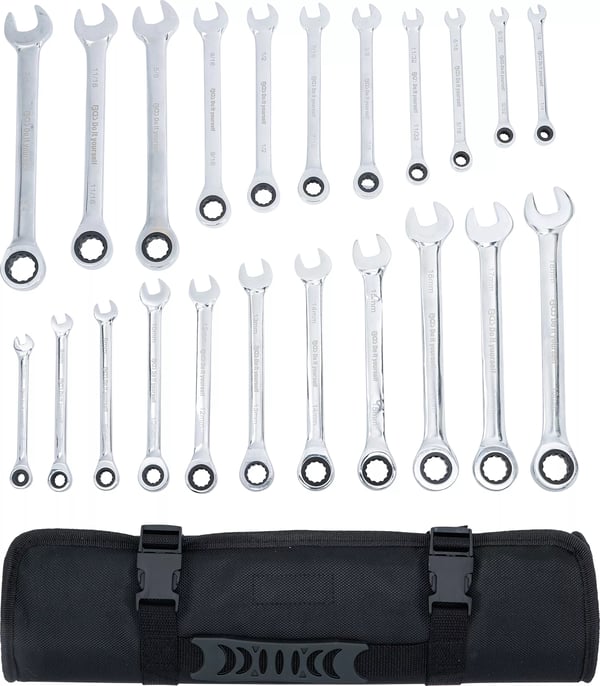 BGS technic Ratchet Combination Wrench Set