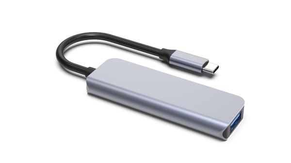 Miniatyrbillede 3 af 3: DLH DY-TU5195 interface hub USB Type-C 5000 Mbit/s