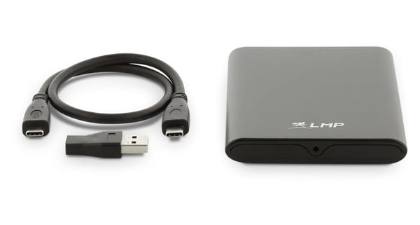 LMP 16117 Hölje för lagringsenheter HDD- / SSD kabinett Svart 2.5"
