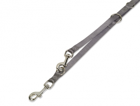 Nobby 79099-42 koppel till hund och katt 2 m Grå Nylon Träningskoppel