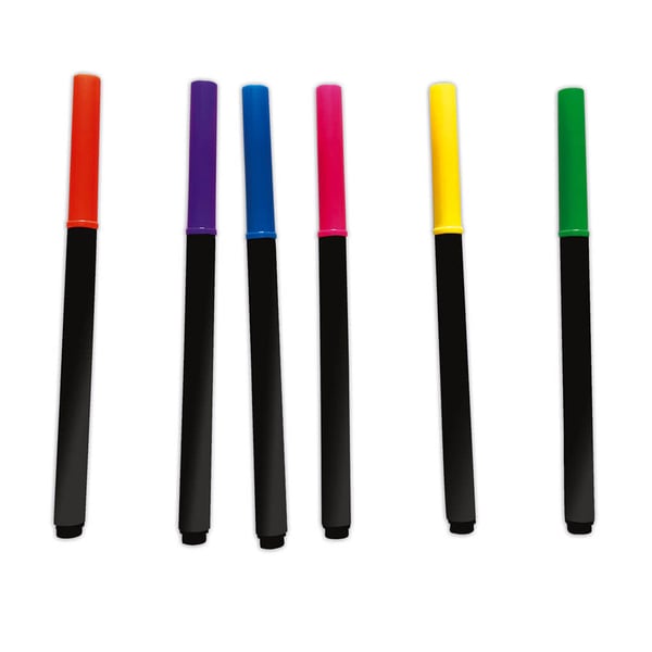 JANOD Creative Kit - Colour-in fluorescent animals 1 stk