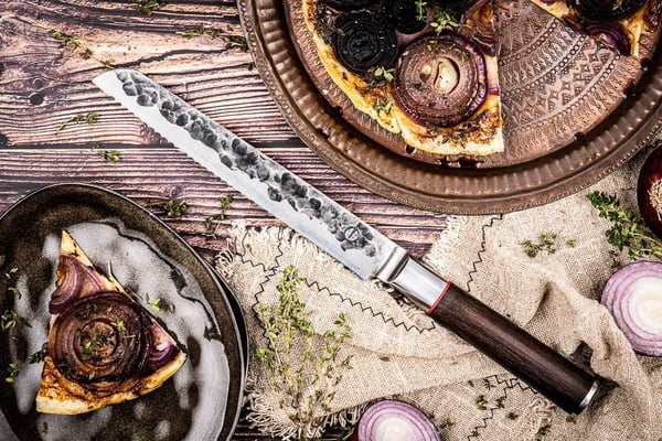 Forged Sebra Stål 1 styck Brödkniv