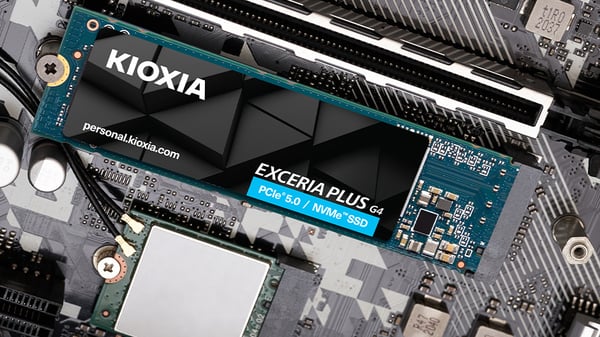 Miniatyrbillede 7 af 7: Kioxia LVD10Z002TG8 intern solid state drev 2 TB M.2 PCI Express 5.0 NVMe BiCS FLASH TLC