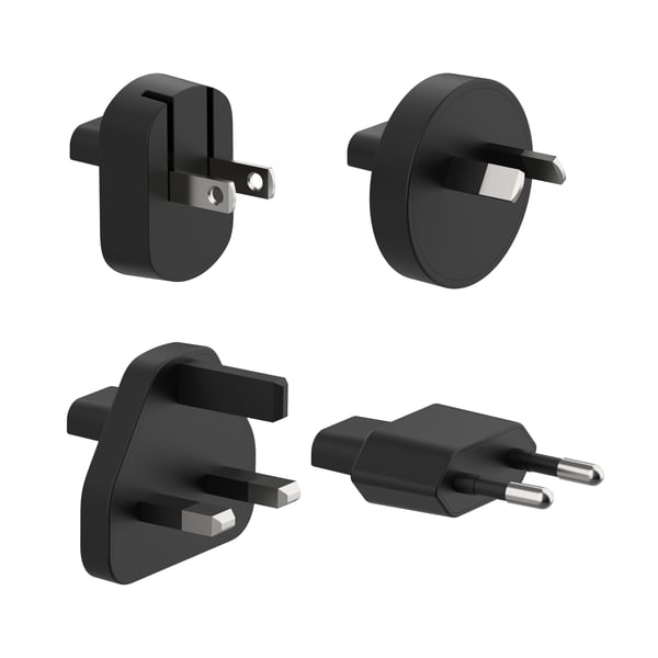 Belkin BPZ003bt1MBK-B6 Universel Sort Vekselstrøm Hurtig opladning Indendørs