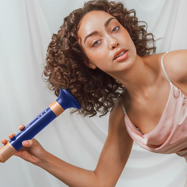 Miniatyrbillede 11 af 15: Cecotec Bamba CeramicCare 14in1 AirGlam Blue Multistyler Varm Blå 1400 W