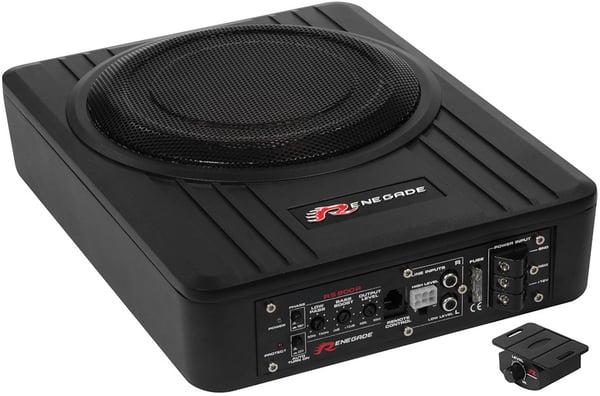 Miniatyrbillede 2 af 5: Renegade RS800A subwoofer til bil 100 W