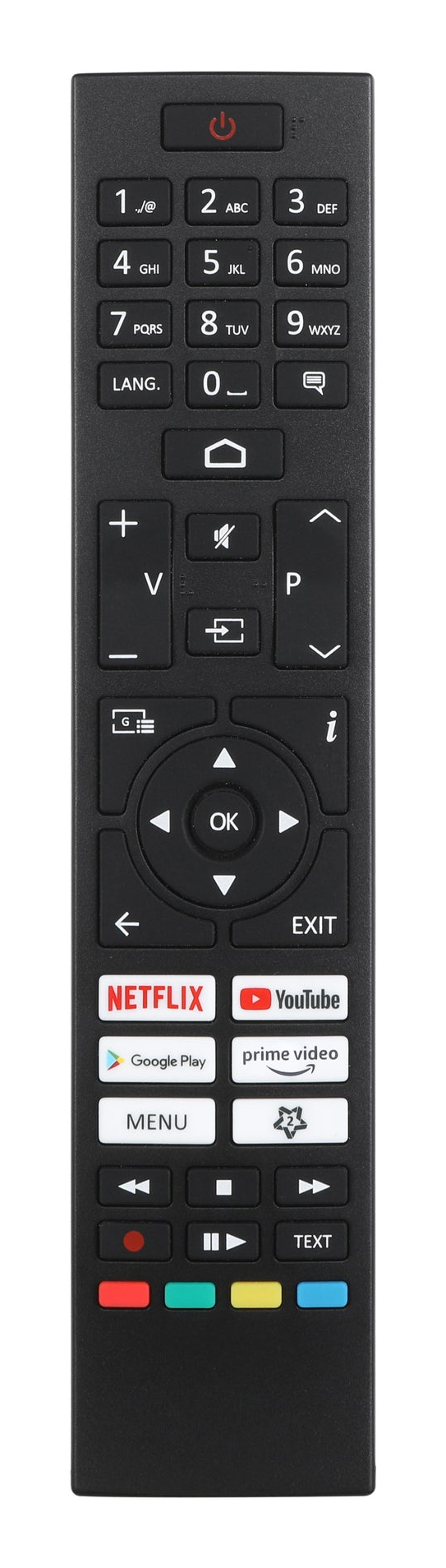 Lenco LED-2463BK (V2) 61 cm (24") HD Smart-TV Wi-Fi Svart 300 cd/m²