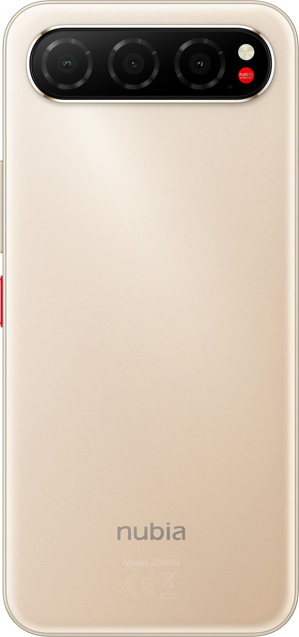 Nubia Z2468N 17,2 cm (6.78") Dual SIM Android 15 5G USB Type-C 8 GB 256 GB 5000 mAh Sand