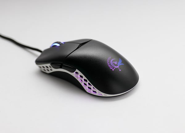 Ducky Feather mus Spil Ambidextrous USB Type-A Optisk 16000 dpi