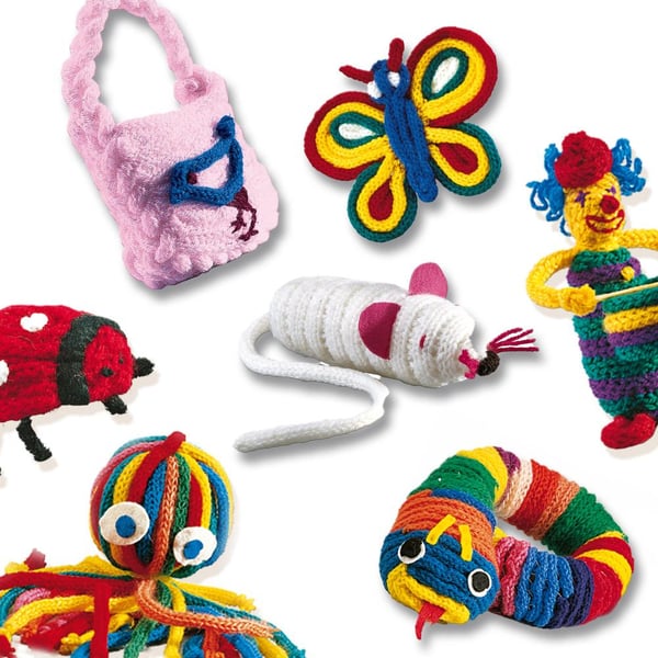 Pikkukuva 5 / 5: SES Creative Children's French Knitting Kit
