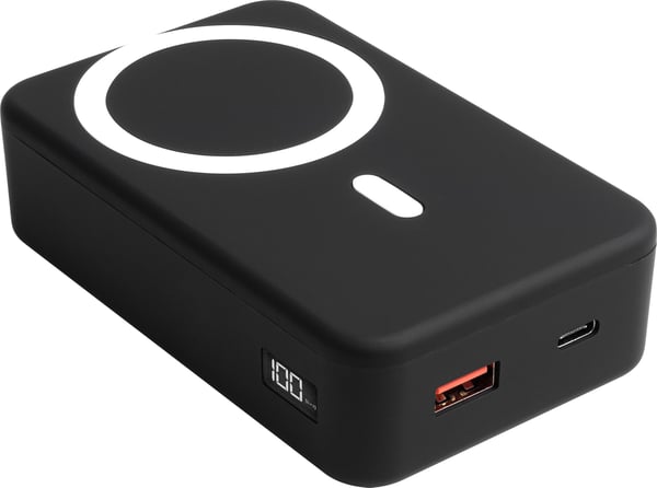 Miniatyrbild 1 av 7: XtremeMac XWH-PMS3-13 basstationer 20000 mAh Trådlös laddning Svart