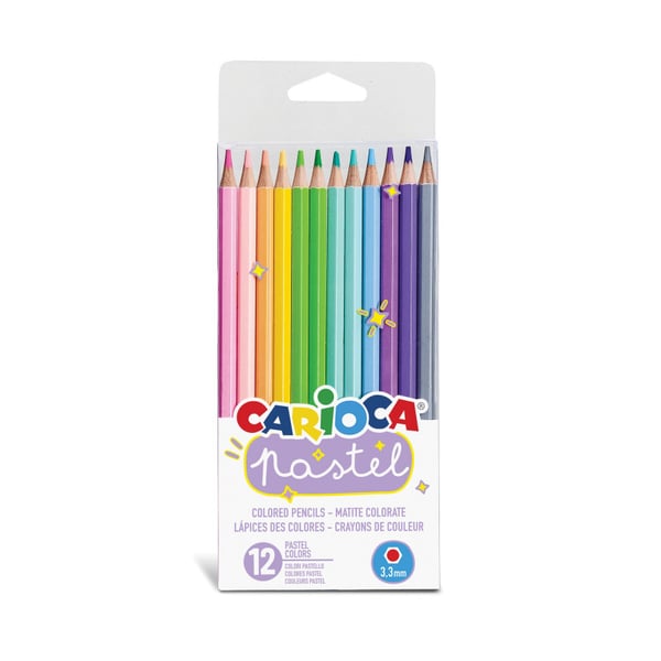 Miniatyrbillede 1 af 2: Carioca 43034 farveblyant Flerfarvet 12 stk