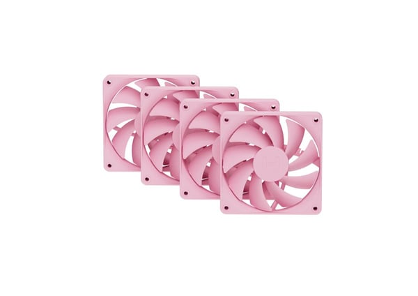 HYTE FAN- -FA12-SM-4 kylsystem för dator Processor 12 cm Rosa 4 styck
