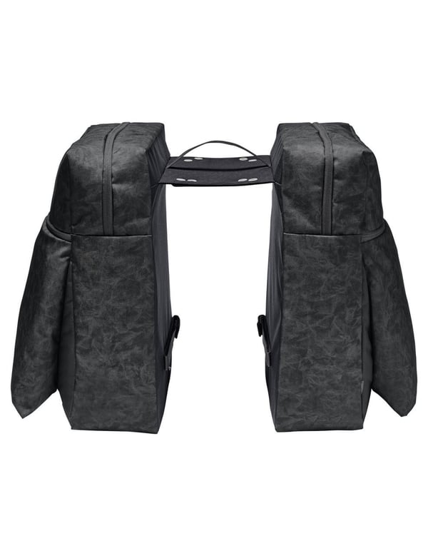 VAUDE TwinZipper Ramme Cykeltaske 48 L Polyester, Polyurethan Sort