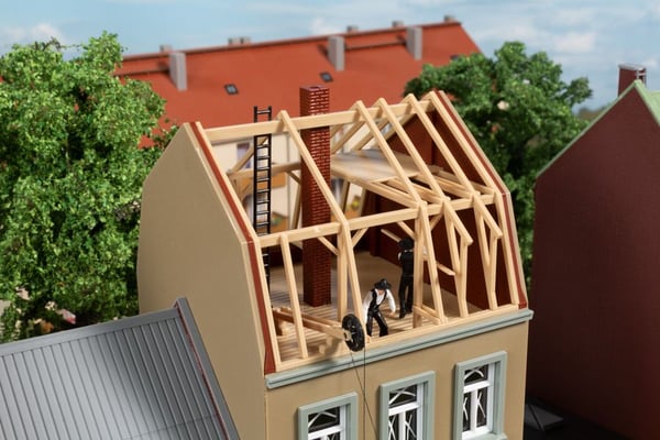 Auhagen 11463 skalamodell dele og tilbehør Bygning