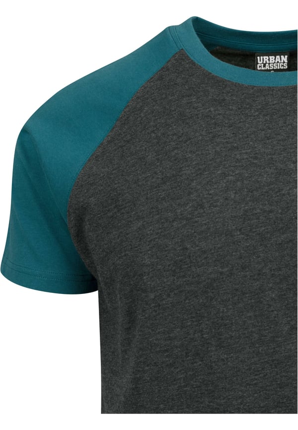Urban Classics TB639 T-shirt Crew neck Kort ærme Bomuld, Jersey