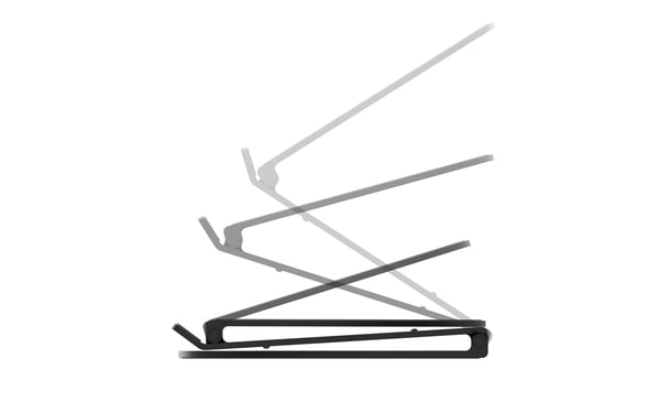 Miniatyrbillede 1 af 4: Twelve South TS-2201 laptop stativ Sort