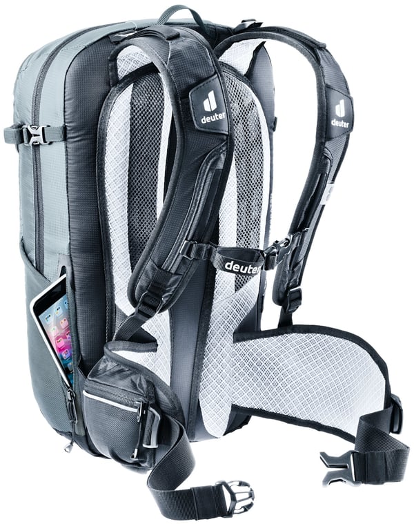 Miniatyrbillede 3 af 7: Deuter Flyt 12 SL rygsæk Cykel rygsæk Grå Polyamid, Polyester