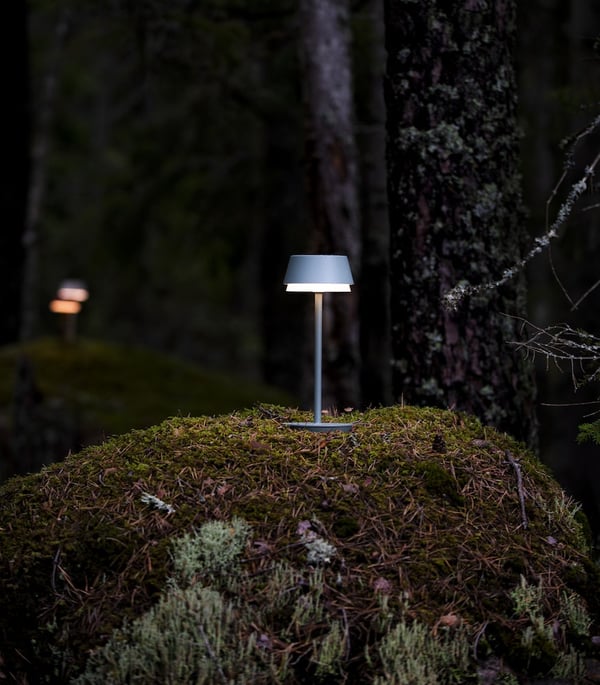 Konstsmide Lyon bordlampe 2,5 W LED Sand