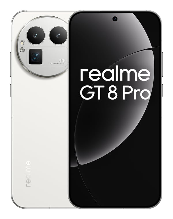 Miniatyrbild 11 av 11: realme GT 8 Pro 17,2 cm (6.78") Android 16.0 5G 16 GB 512 GB 7000 mAh Vit